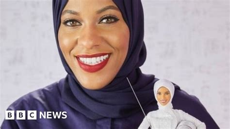 First Hijab Wearing Barbie Launched Inspired By Olympic Fencer Bbc News
