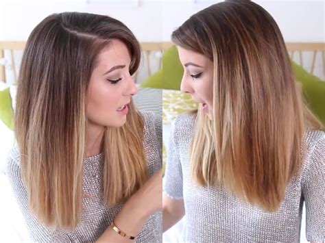 Silver gray balayage ombre hair silver hair isn't going anywhere! balayage with subtle ombre on zoella's hair. LOVE ...