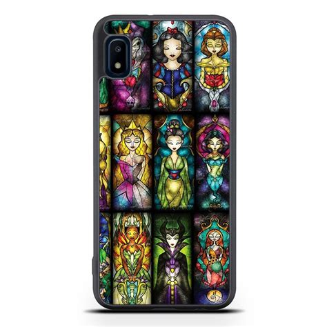 All Princess Disney Stained Glass Samsung Galaxy A10e A011 Case