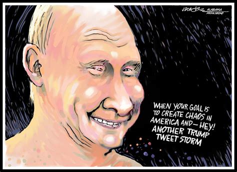 putin winning and grinning with every trump tweet storm