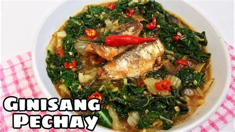 Budget Recipe Ginisang Pechay Easy Filipino Recipe Quick And Healthy