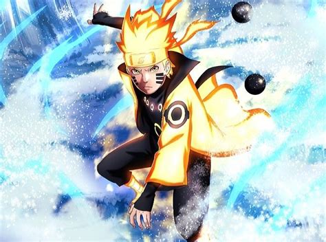 Naruto Uzumaki Six Paths Sage Mode 3 Stat Card Naruto Uzumaki