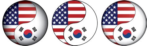 Korean American Yin Yang Flag By Adoring Artist On Deviantart