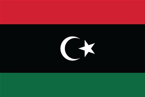 Libyan warplanes hunt down isis cells in southwestern region. LIBYA FLAG - Liberty Flag & Banner Inc.