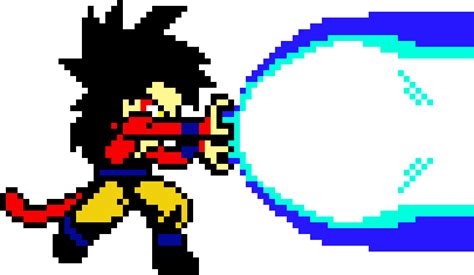 Goku Ssj4 Pixel Art Maker