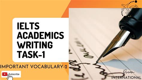 Ielts Academics Writing Task 1 Part 2 7 Bands Vocabulary Dream