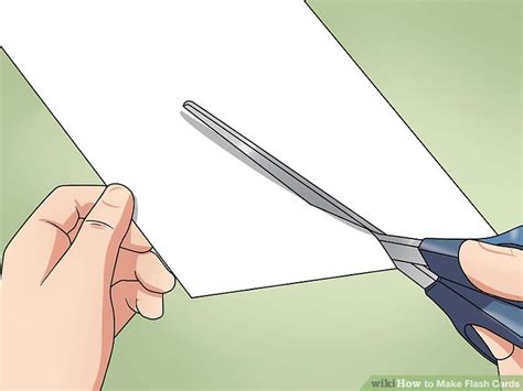 5 Ways To Make Flash Cards Wikihow