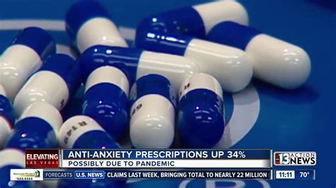 Anti Anxiety Prescriptions Up 34 Youtube