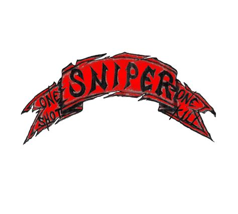 Army Sniper School Logo Vinyl Sticker