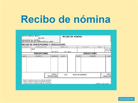 Modelo Recibo Nomina Modelo De Recibo Formato Recibo Nomina Recibo My