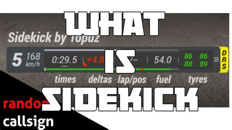 What Is Sidekick And How To Install It Assetto Corsa App Youtube