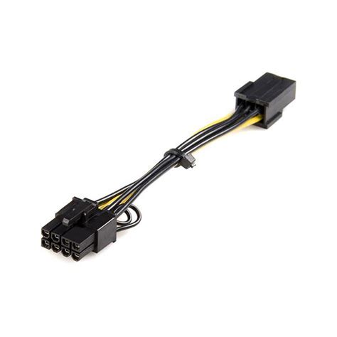 6 Pin To 8 Pin Pci Express Power Adapter Cable Computer