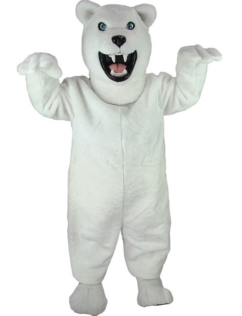 Polar Bear Mascot Uniform Made In The Usa Ships In 4 5 Weeks