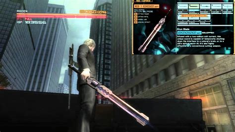 Metal Gear Rising Revengeance Weapons Showcase Youtube