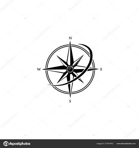 Inspiration Creative Compass Concept Logo Design Template Compass Logo