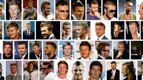 David Beckham Evolution 1992 2017 Youtube