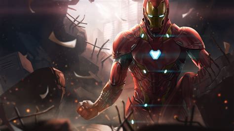 2560x1440 Iron Man Avengers Infinity War Digital Art 1440p Resolution