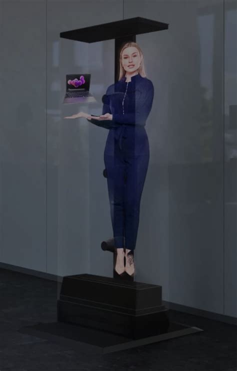Hypervsn Is A 3d Integrated Holographic System For Advertising Digital Signage Events