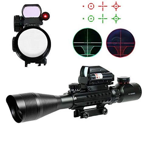 Chinoook 4 12x50 Eg Tactical Rifle Scope With Holographic 4 Reticle