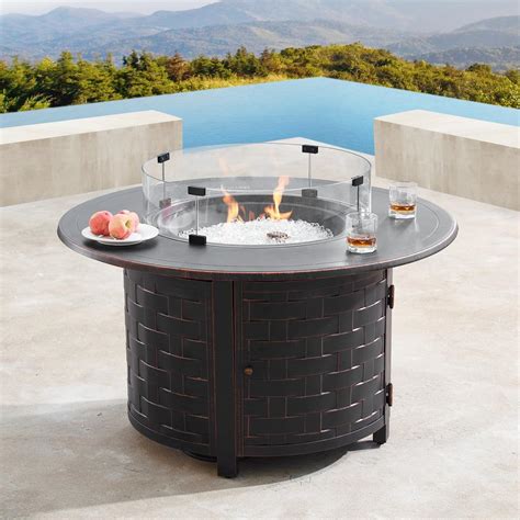 Outdoor Fire Pit Tables Moliuae