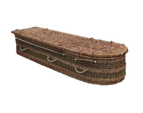 Coffin Casket Wicker Basket Willow Coffin Handcrafted In The Uk With