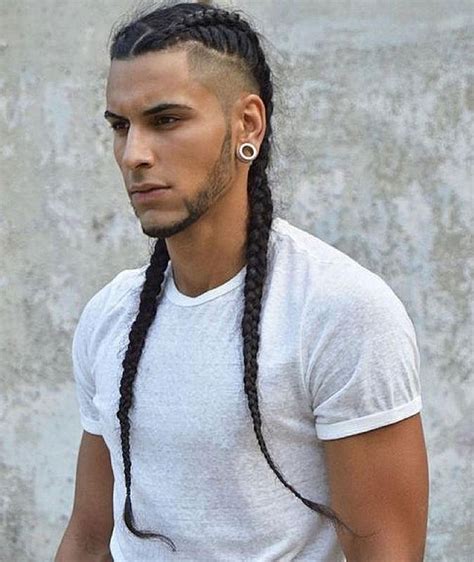 50 Hairstyle Braids Men Png