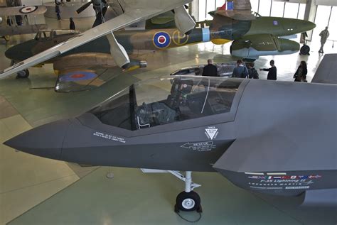 In addition, 8 partner nations are participating in design and development of the aircraft. F-35 Lightning II, Cockpit, RAF Museum, Hendon | F-35 ...
