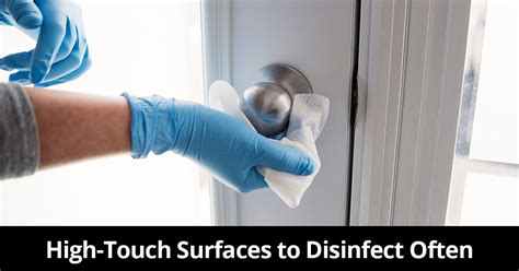 What High Touch Surfaces You Should Be Disinfecting More Often