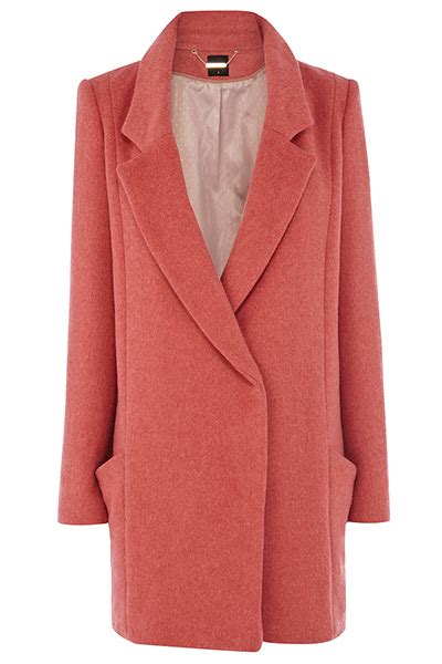 Salmon Pink Coat Coat Nj