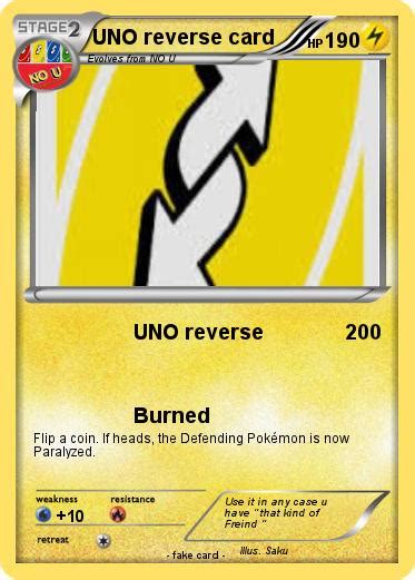 Pokémon Uno Reverse Card 3 3 Uno Reverse My Pokemon Card
