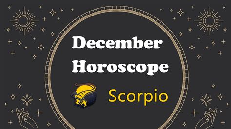 Scorpio Horoscope December 2021 Monthly Horoscope Scorpio December Astrology Forecast 2021