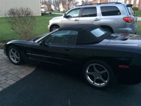 Sell Used 2001 Corvette Black With Only 22k Miles In West Grove