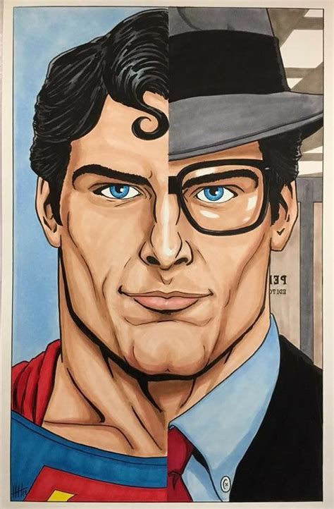 Clark Kent Superman 1978 Transformation Superman Art Superman