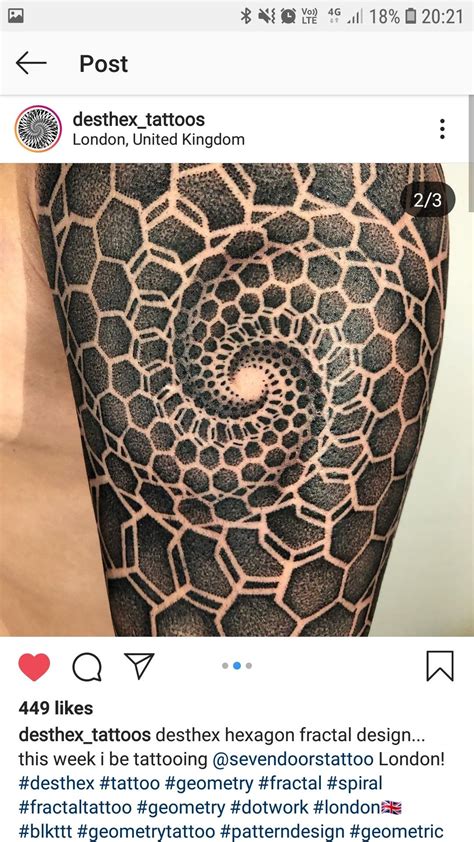 Pin By Jen Mckey On Tattoo Inspiration Fractal Tattoo Geometry