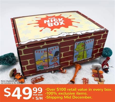 The Nick Box Retro Nickelodeon Shipped To You Nickelodeon Retro Box