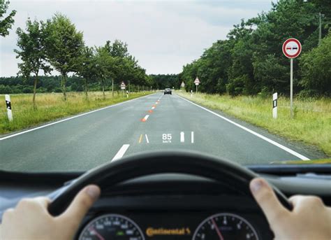 Continental Gives First Look At Augmented Reality Head Up Display For