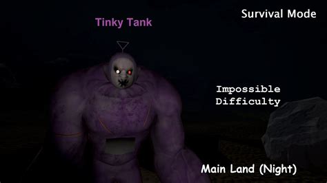 Slendytubbies 3 Survival Mode Main Land Night Impossible