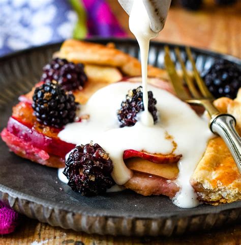 Quick And Easy Blackberry And Apple Tart Larder Love