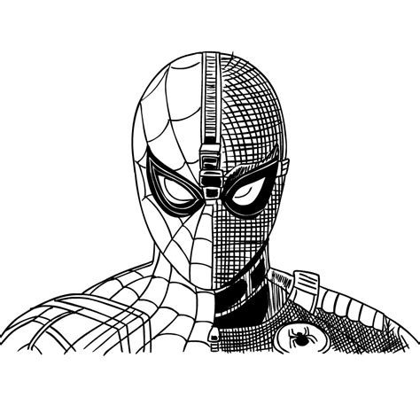 Where can i get spiderman far from home coloring sheets? Disegno 6 di Spider-Man Far from Home da colorare