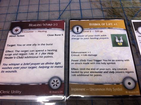 Maybe you would like to learn more about one of these? dnd 4e - What happened to the D&D power cards? - Role ...