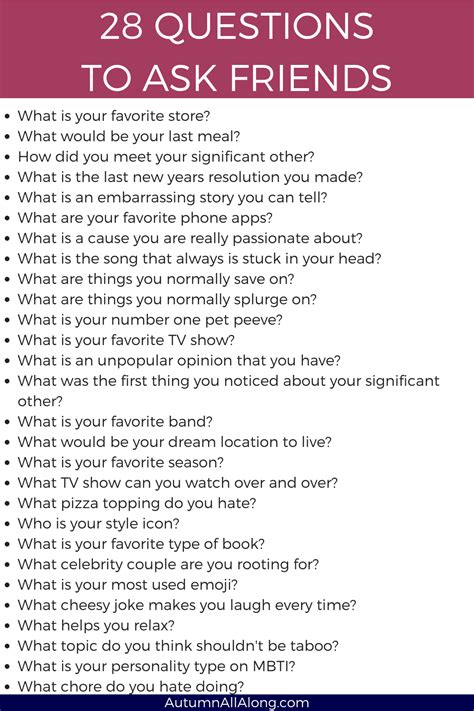 Friends Questions To Ask Get To Know Me This Or That Questions