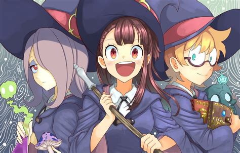 Little Witch Academia Computer Wallpapers Wallpaper Cave