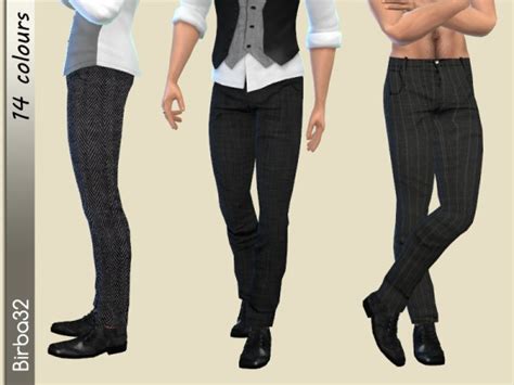 The Sims Resource Classic Trousers Man By Birba32 • Sims 4 Downloads