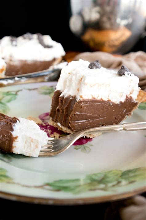 This french silk pie recipe is sophisticated and delicious. Sugar Free Chocolate Cream Pie - Delicious Keto Chocolate ...