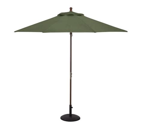 9' sunbrella canopy will add a minimum of 5 years onto the life span of any patio umbrella frame. Round Sunbrella® Umbrella Canopy - 9' | Pottery Barn