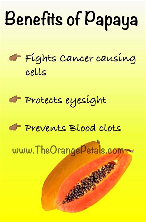 Top 10 Benefits of Papaya - theorangepetals | Fruit benefits, Vegetable benefits, Papaya