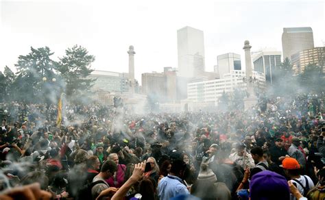 Its 420 In Denver Kicking Back At A Mellow 2016 Celebration