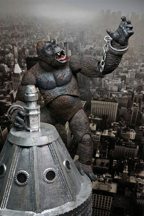 King Kong 7 Scale Action Figure Ultimate King Kong Concrete