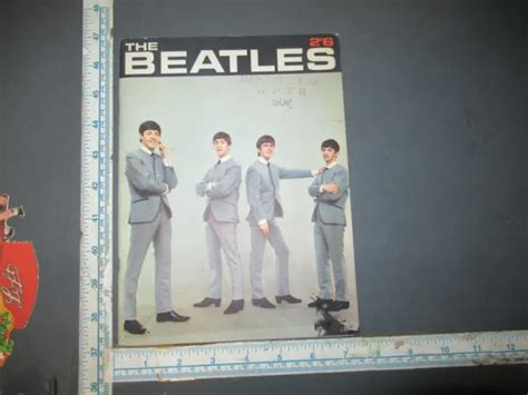 Vintage The Beatles 1964 Pyx Productions Book John Lennon Paul