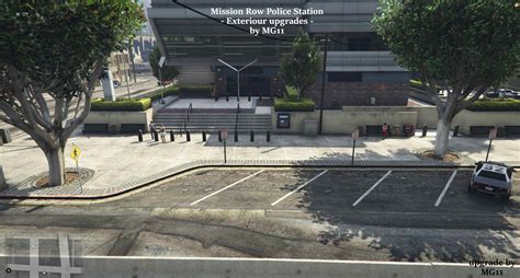 Mission Row Pd Exterior For Roleplay Sp Fivem Gta 5 Mod